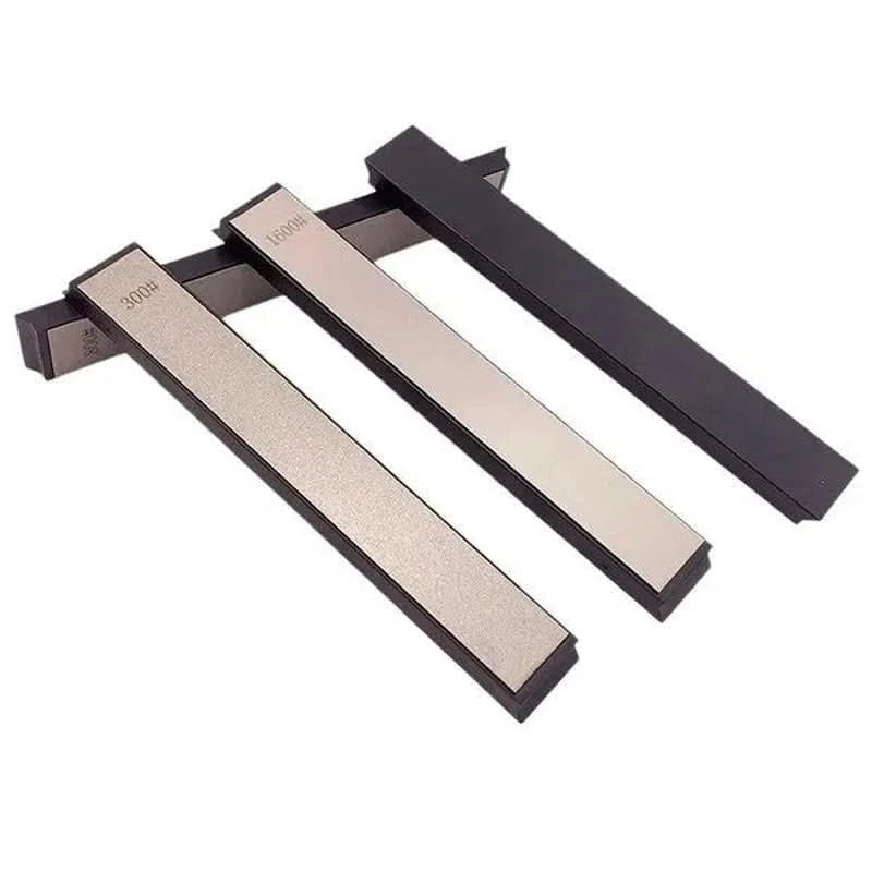 Set aus 4 Diamantschleifsteinen für Küchenmesser 300# 800# 1600# 2500#