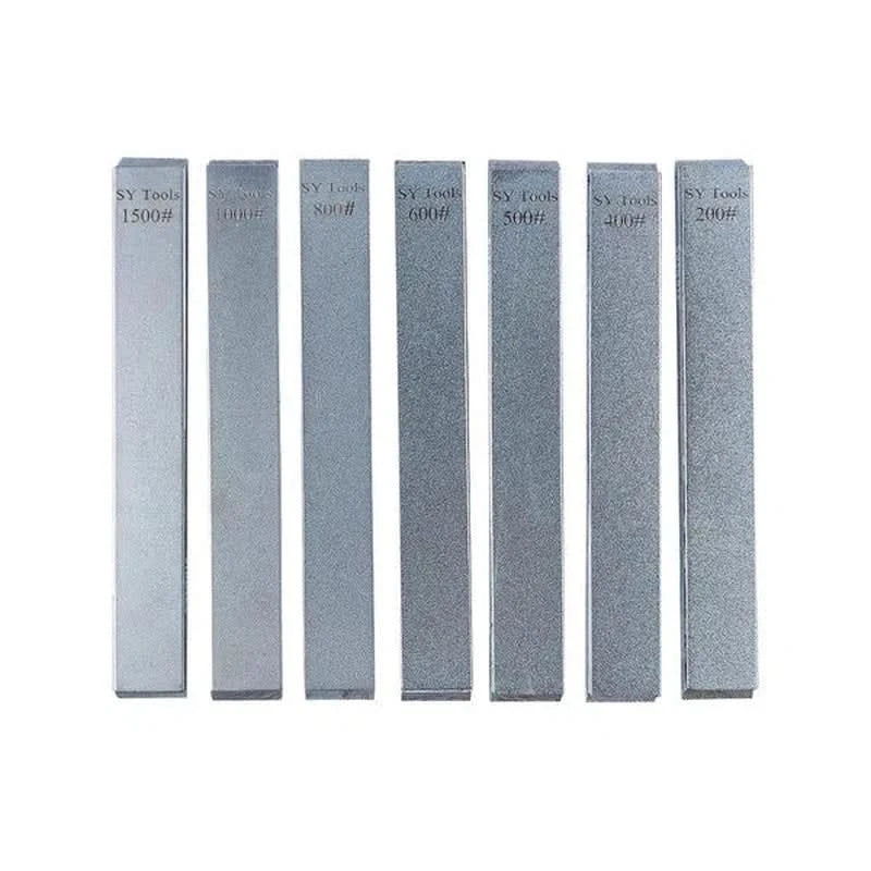 Diamantschleifstein-Set – Körnungen 200#, 400#, 500#, 600#, 800#, 1000#, 1500#