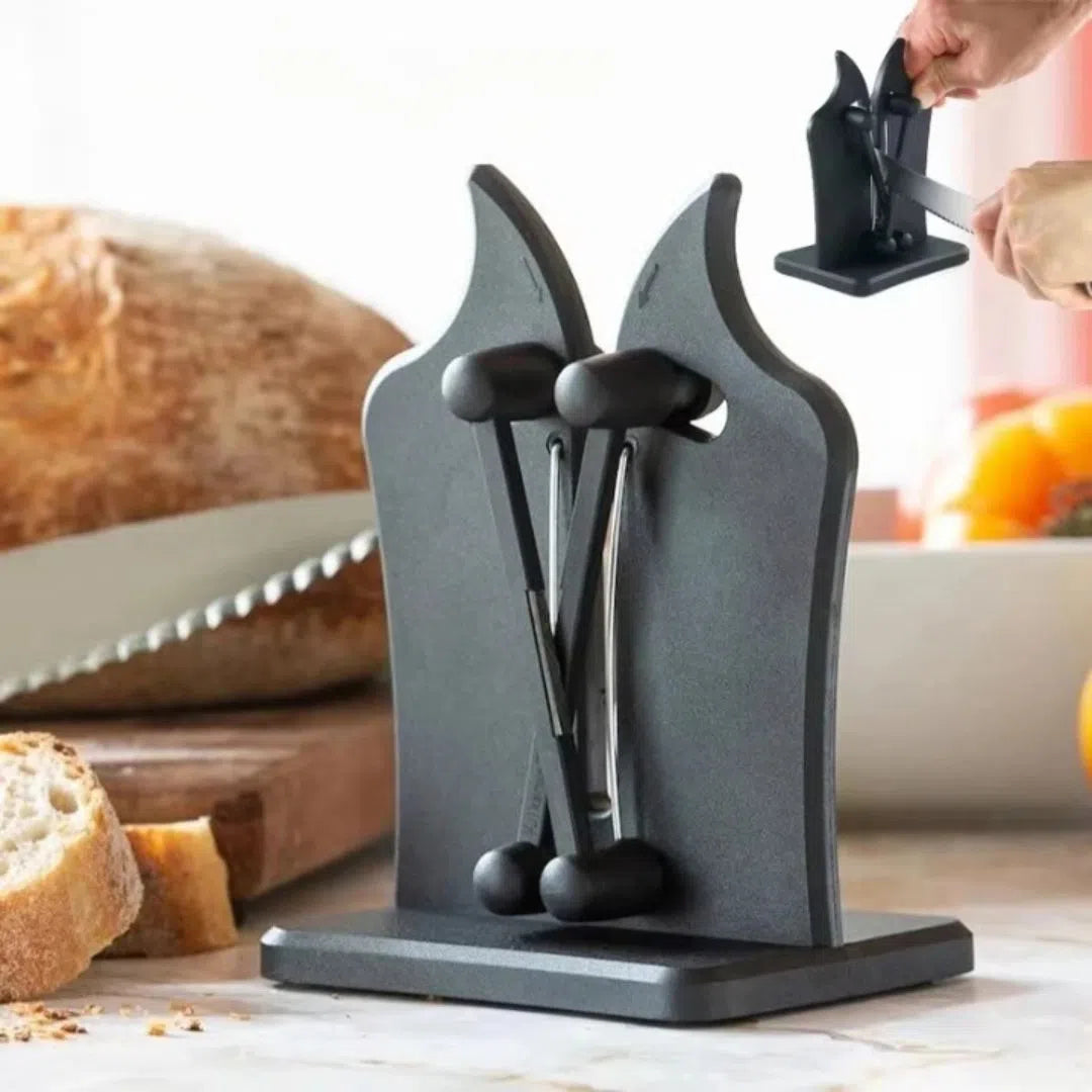 Aiguiseur de couteaux professionnel en acier inoxydable Bild