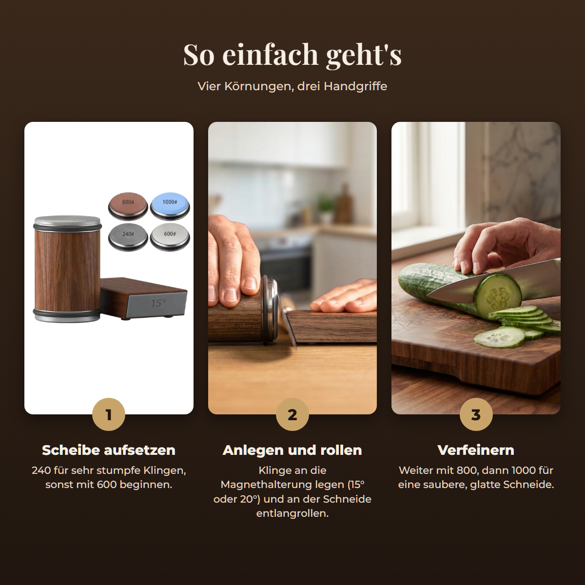 So einfach geht's