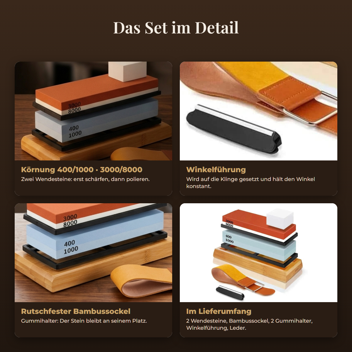 Das Set im Detail